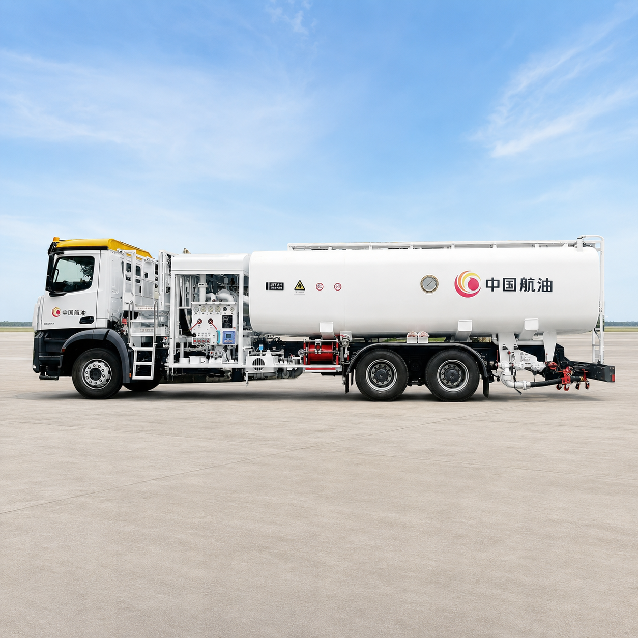CF5360GJY 飞机罐式加油车(奔驰)