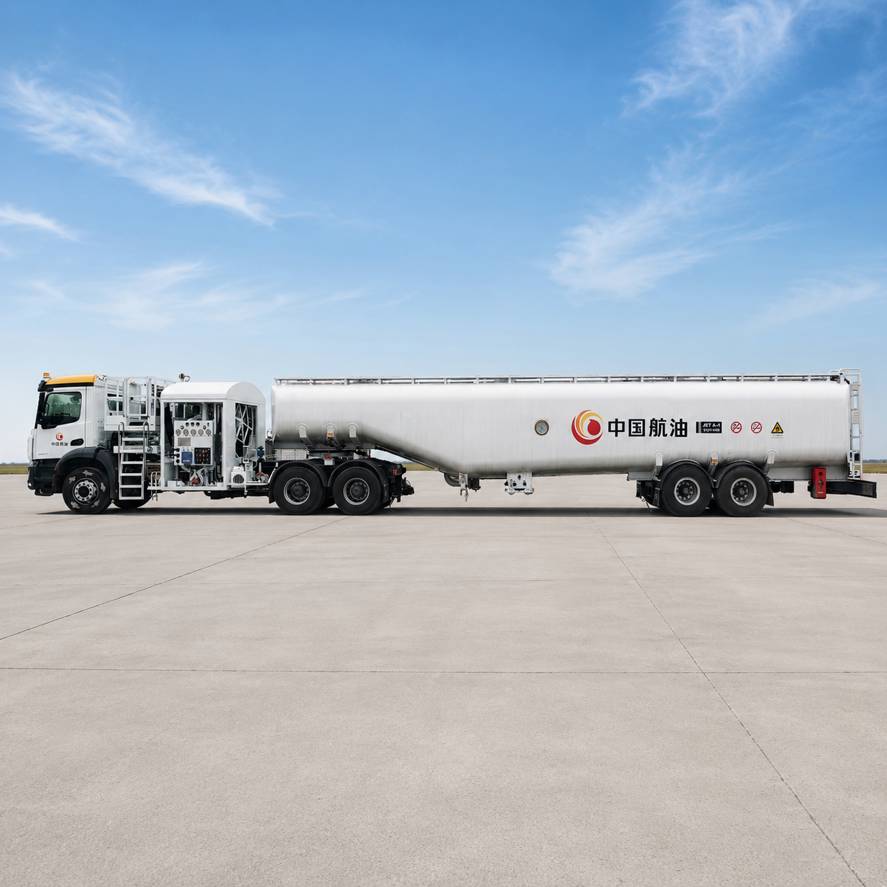 CF5750GJY 飞机罐式加油车(奔驰)